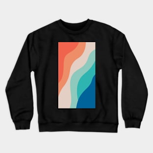 Abstract color pattern Crewneck Sweatshirt